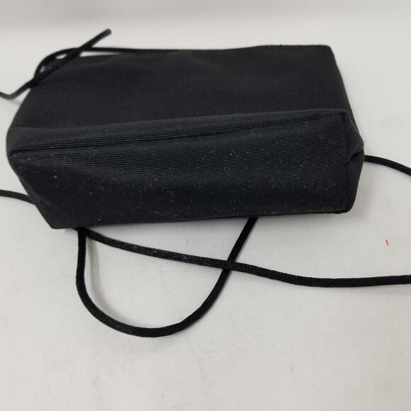 Victoria's Secret Mini Black String Shoulder Bag Lightweight Easy to Carry Bag - Picture 3 of 8